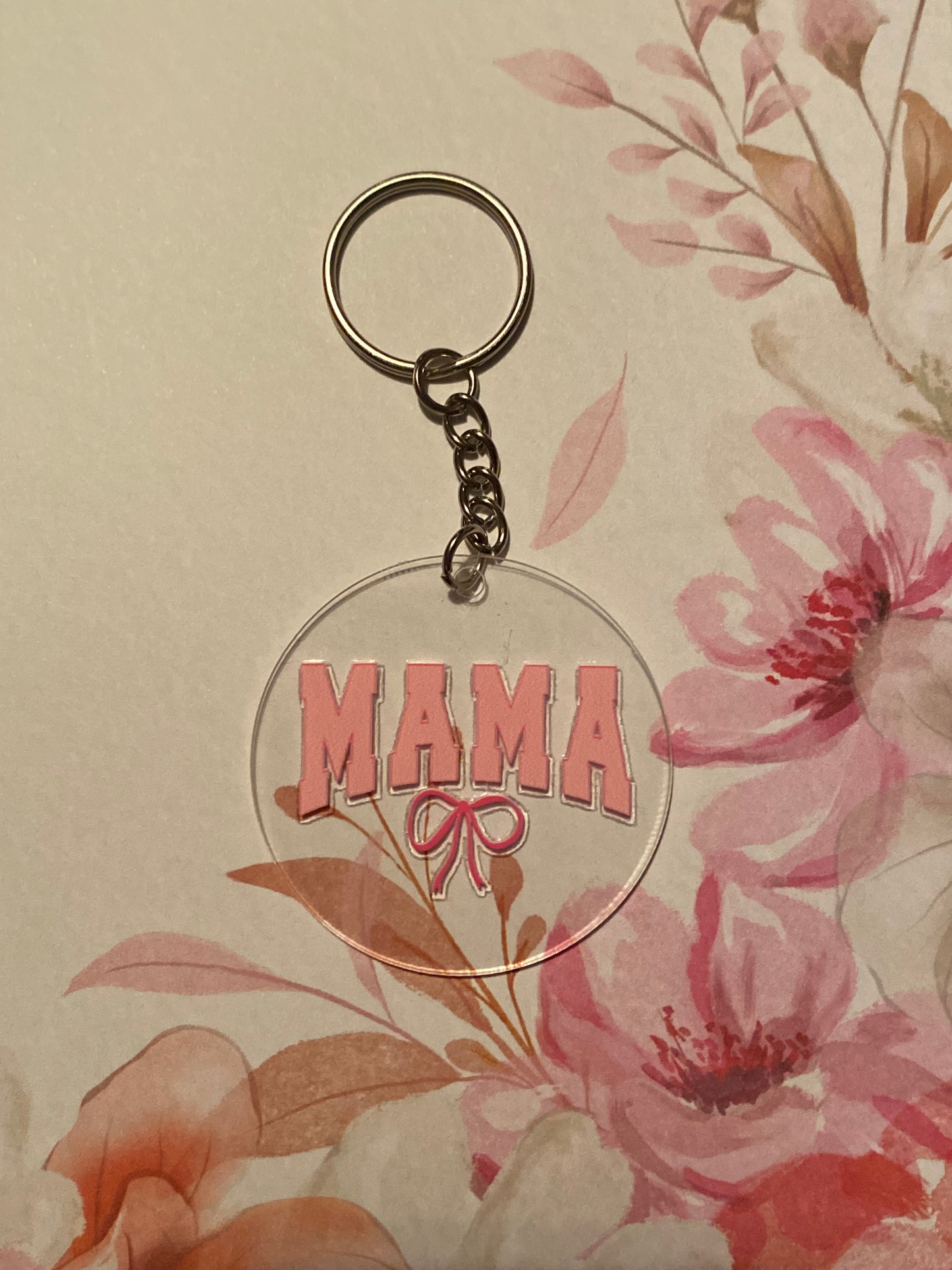 Mama 🎀 Acrylic Keychain
