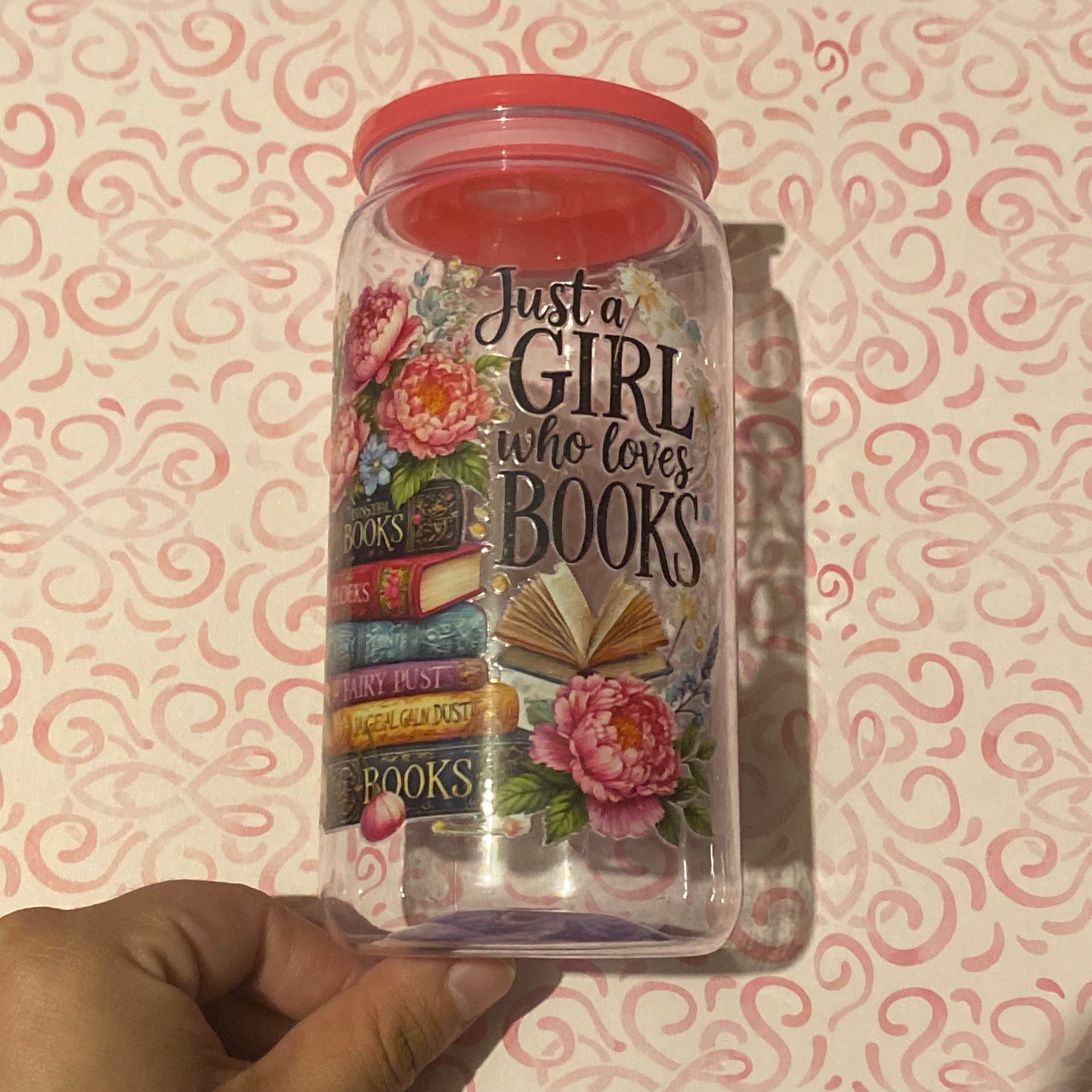 ๐๐ธ Book Lover Dreams Tumbler ๐ธ๐