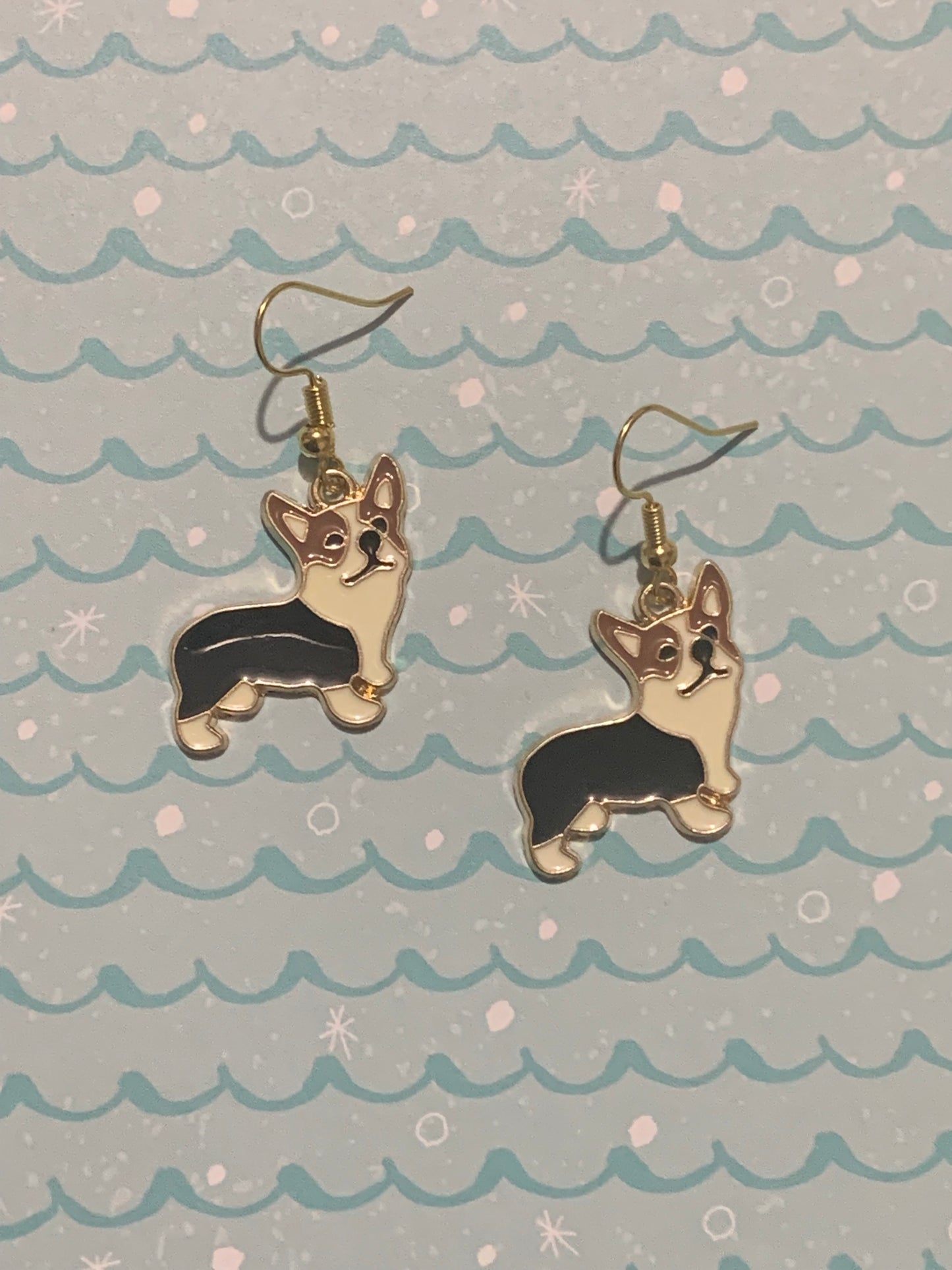 🐶 Cute Corgi Earrings ✨