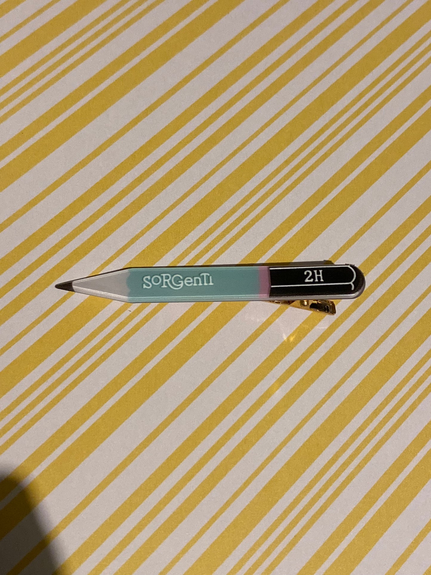 ✏️ Mint & Pink Pencil Clip