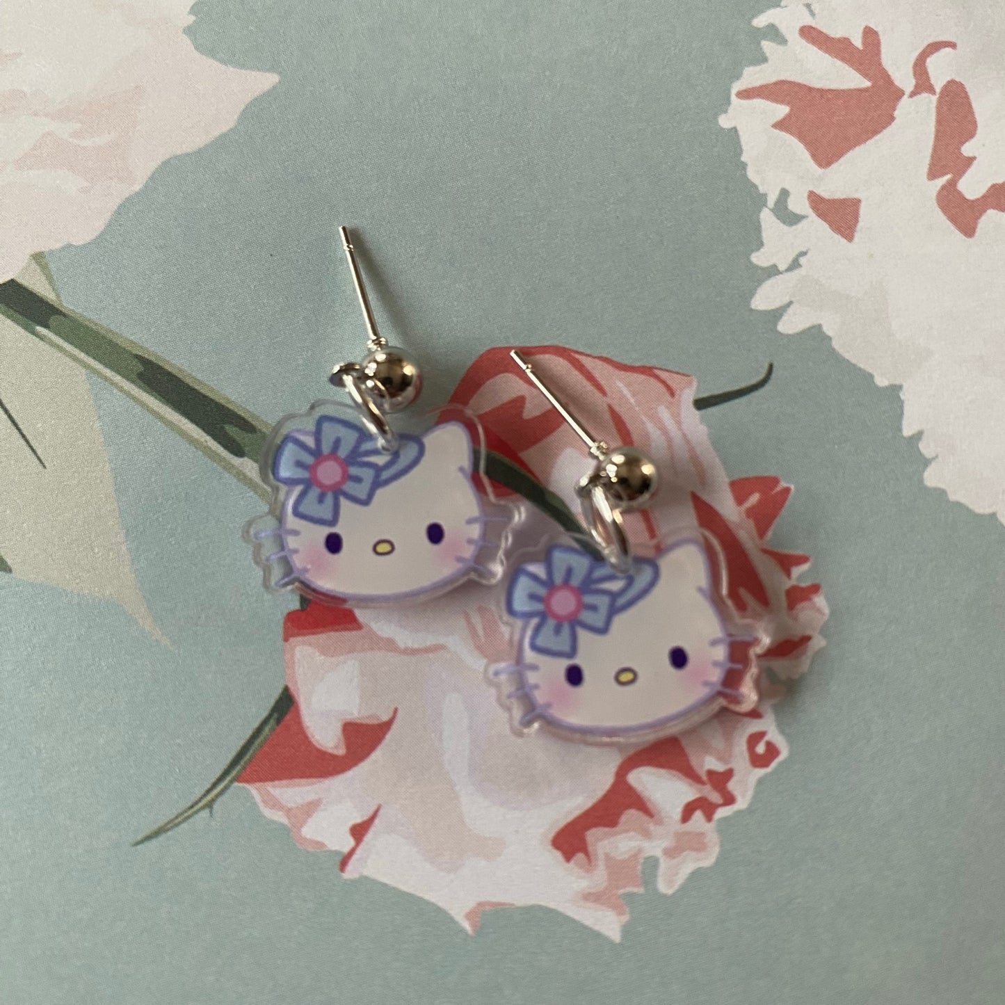 🎀✨ Pastel Hello Kitty Bow
