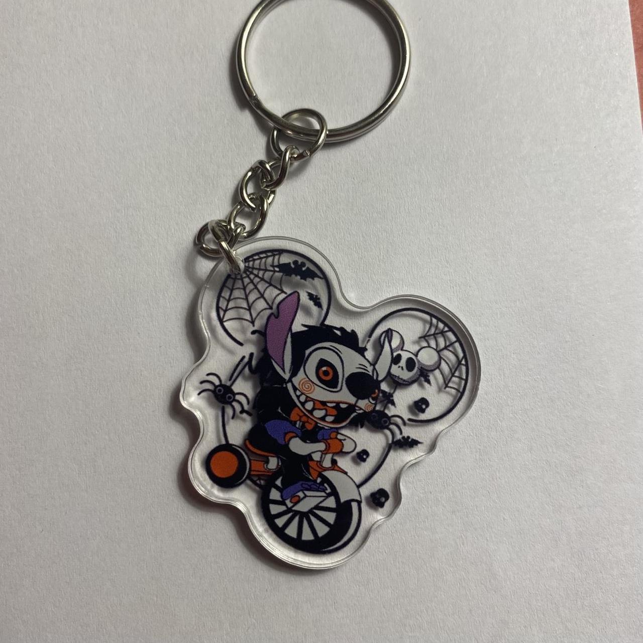 🎡🩸 Billy Stitch Keychain – “Do You Wanna Play a Game?”