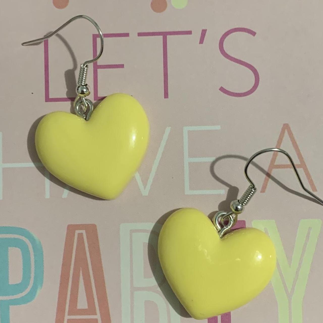 💖 Color Pop Heart Earrings ✨