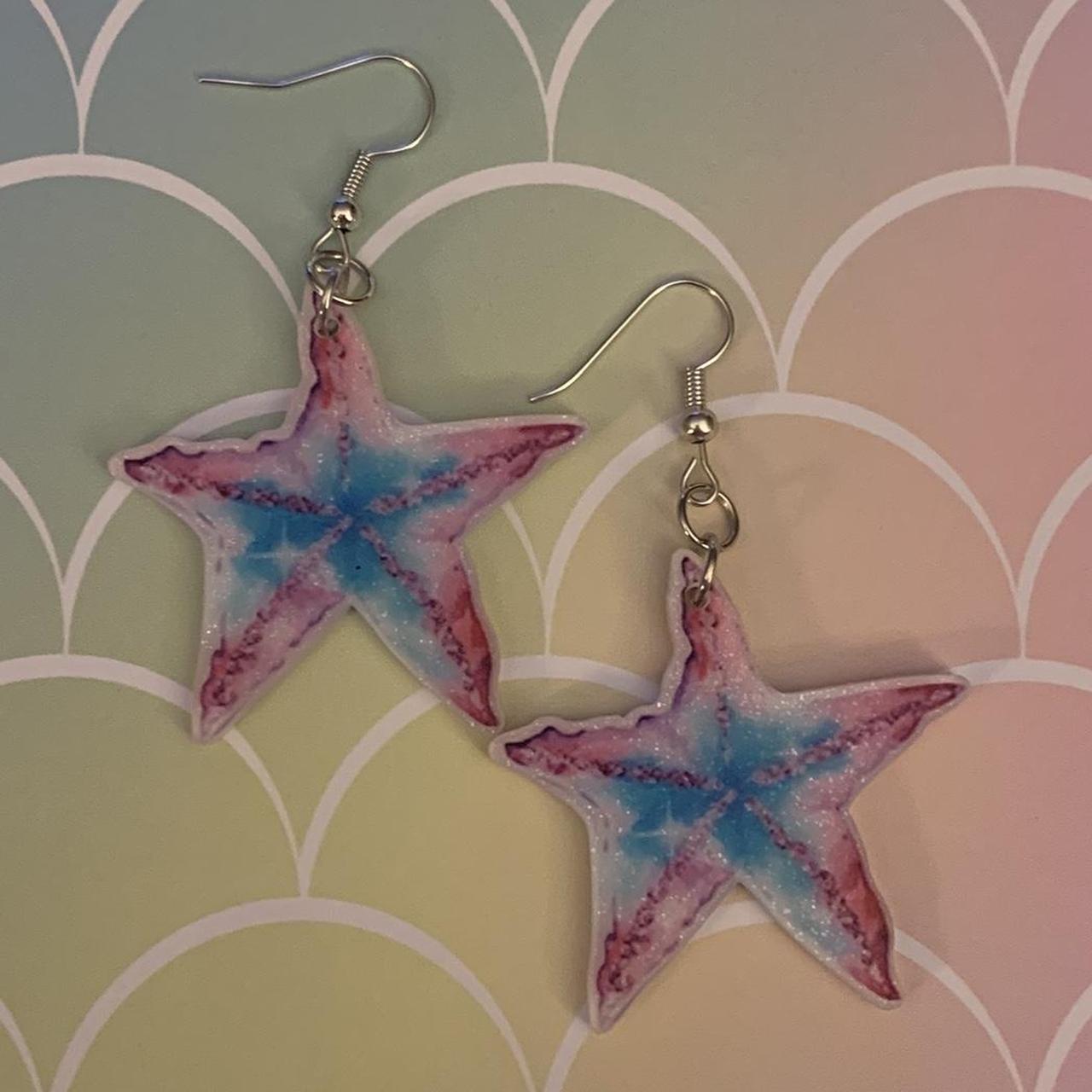 πΈπ Mermaid Dreams Starfish Earrings ββ¨
