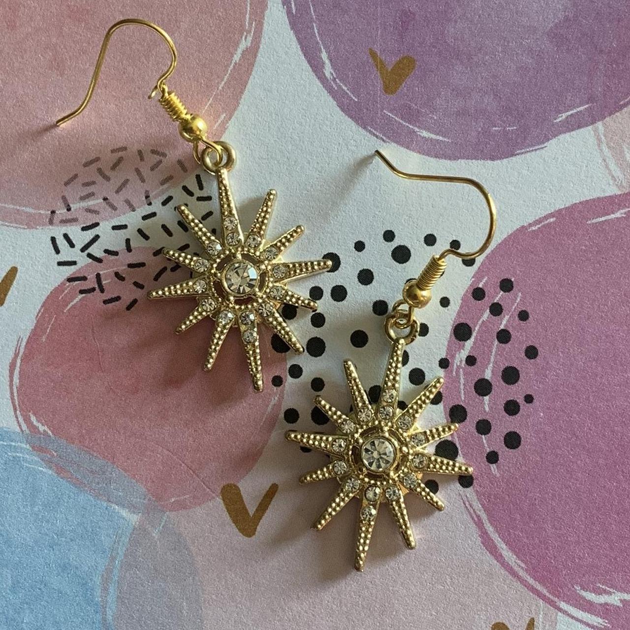 Golden Rhinestone Star