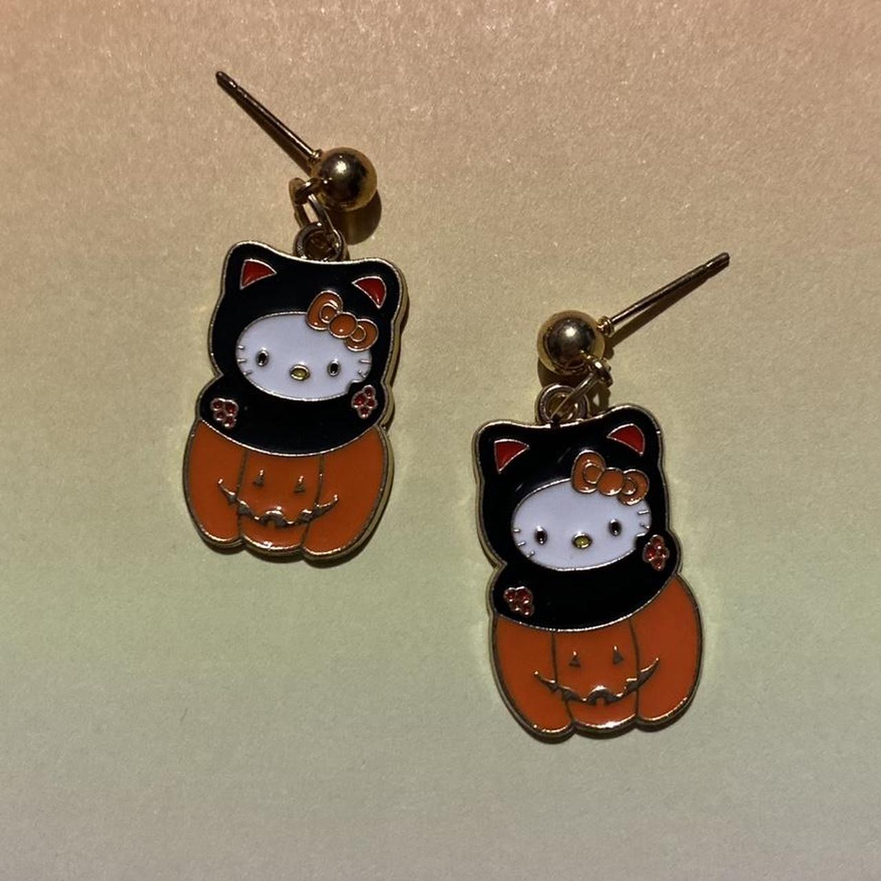 Hello Kitty Black kitty with pumpkin Costume