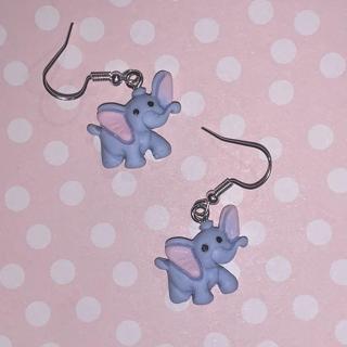 🐘✨ Dreamy Elephant Earrings🩵☁️