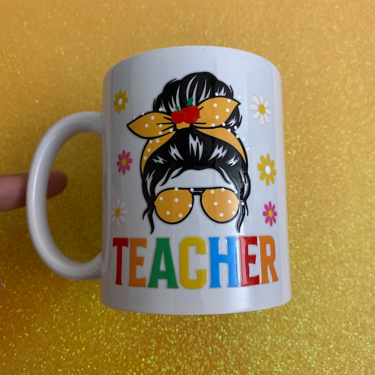 🌼 Groovy Teacher Mug (11oz) 🌼