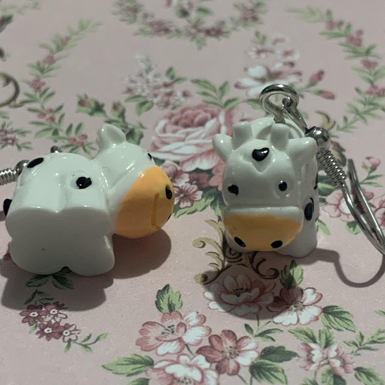 🐮🖤 Mini Moo Earrings