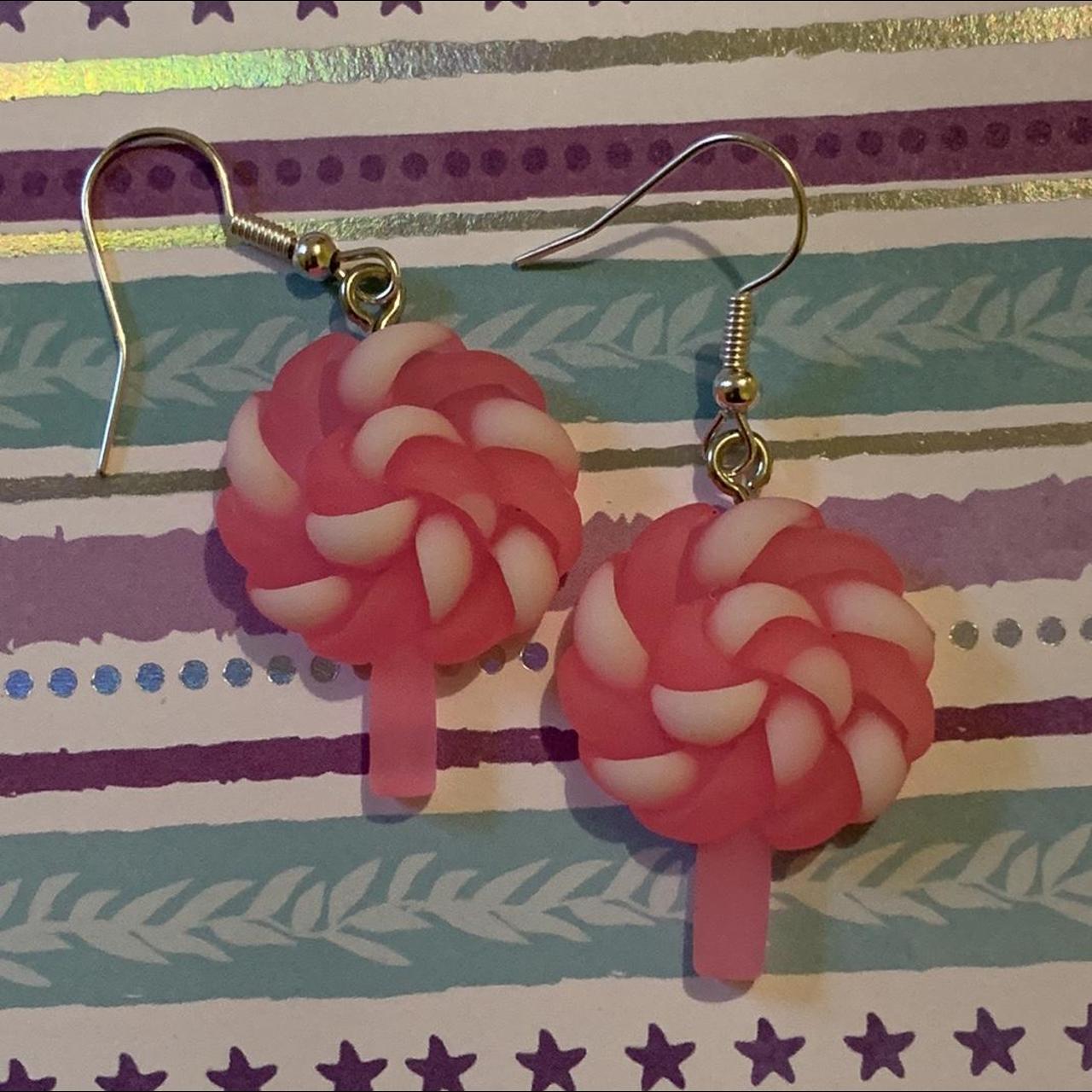 π¬π Candy Swirl Lollipop Earrings β¨π