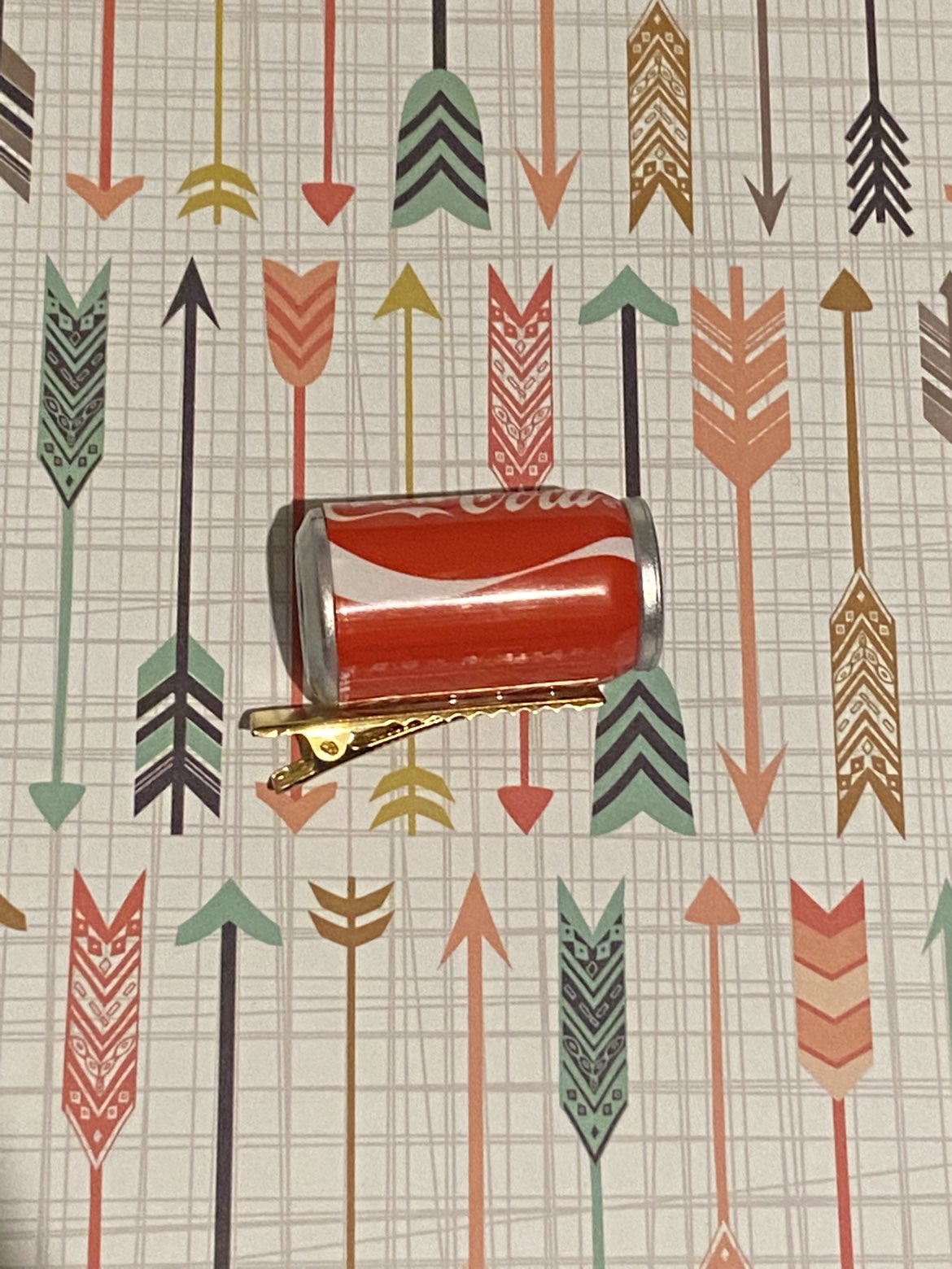 🥤 Coca-Cola Can Hair Clip