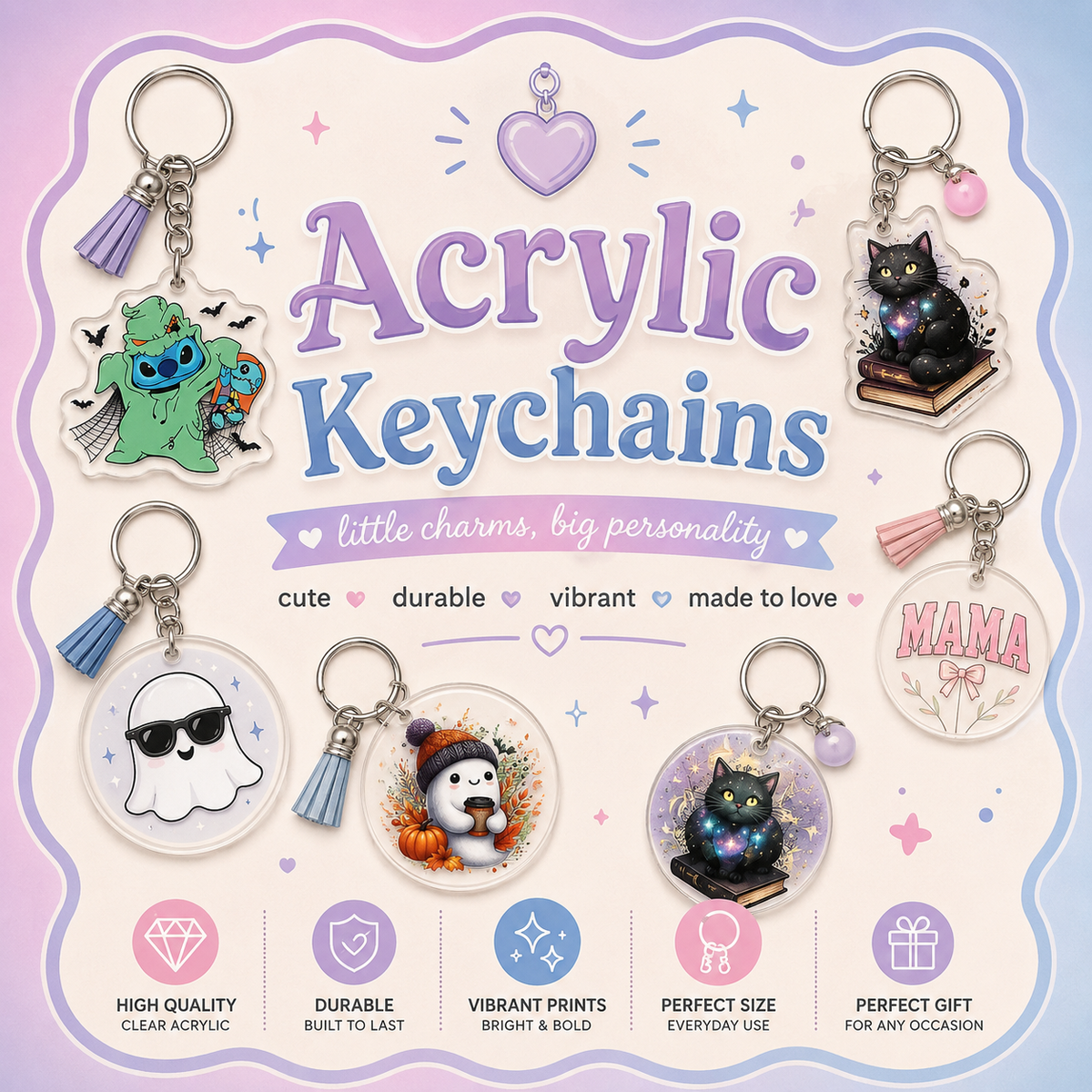 Acrylic Keychains