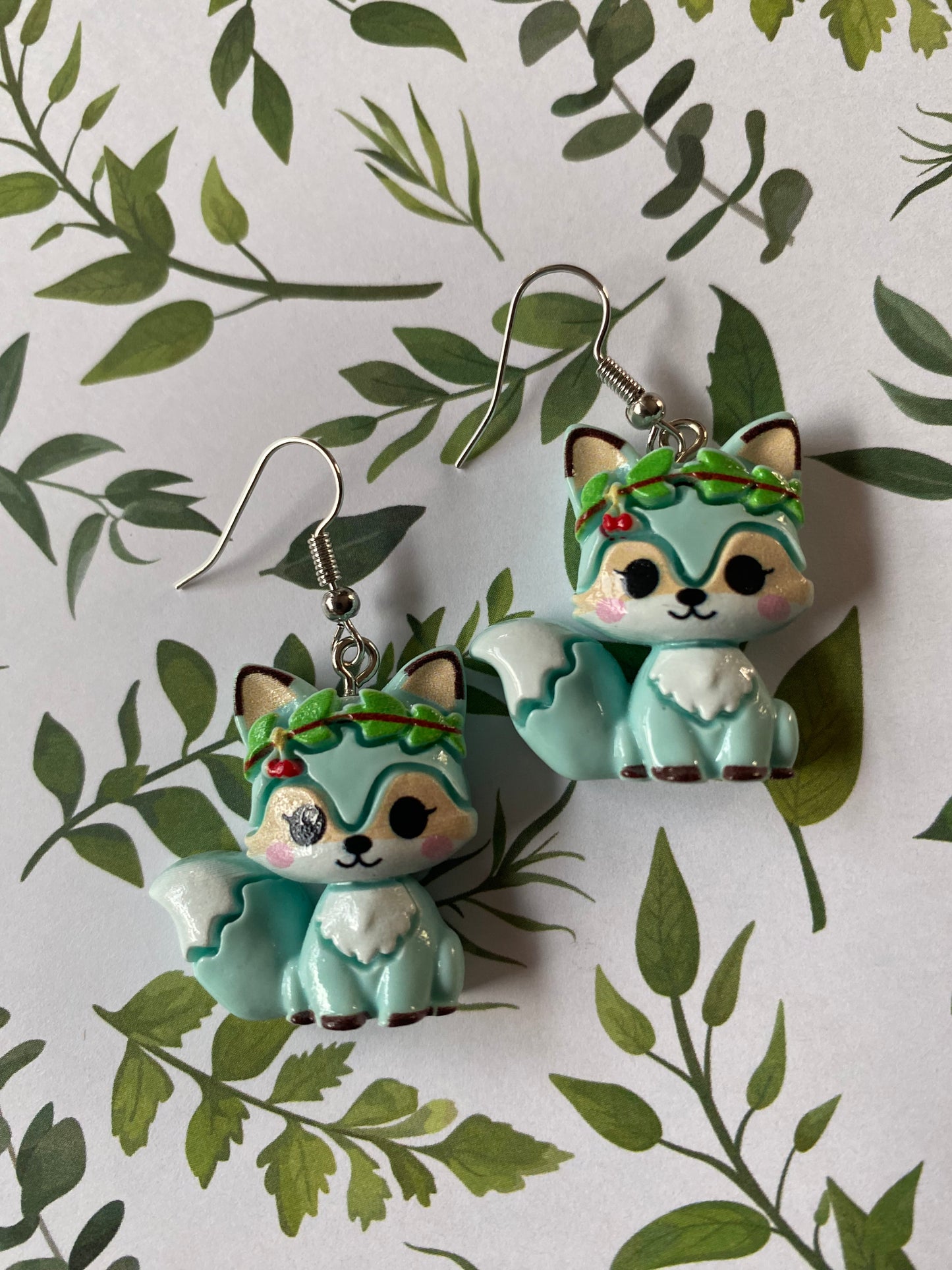🦊✨ The Enchanted Fox Garden Collection 🍃🍒