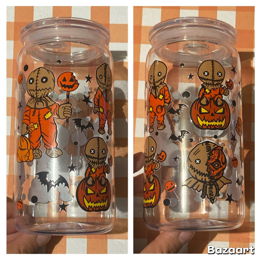 🎃🖤 Trick R Treat Sam Tumbler 🖤🎃