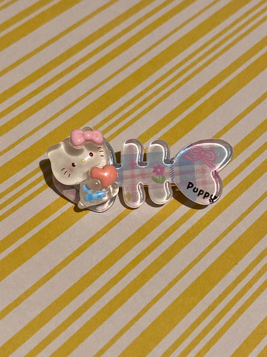 💗 Sweet Hello Kitty Bow Clip