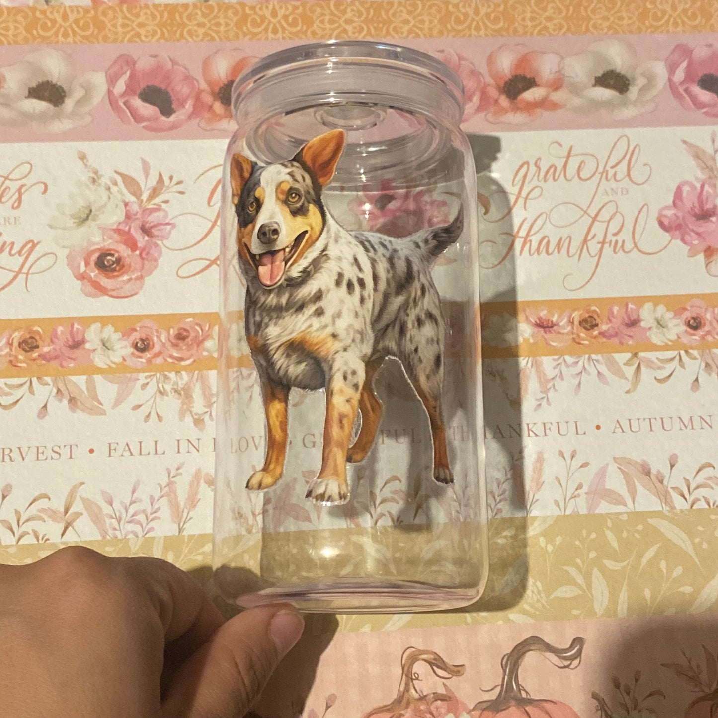 🐾✨ Blue Heeler Tumbler ✨🐾
