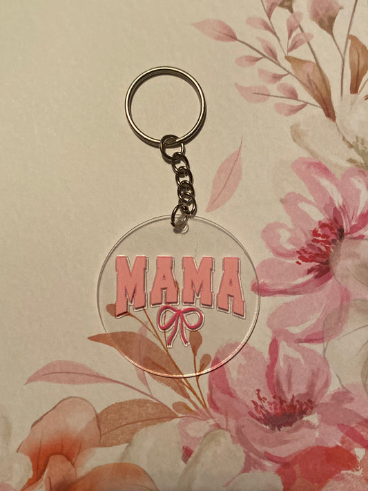 Mama 🎀 Acrylic Keychain