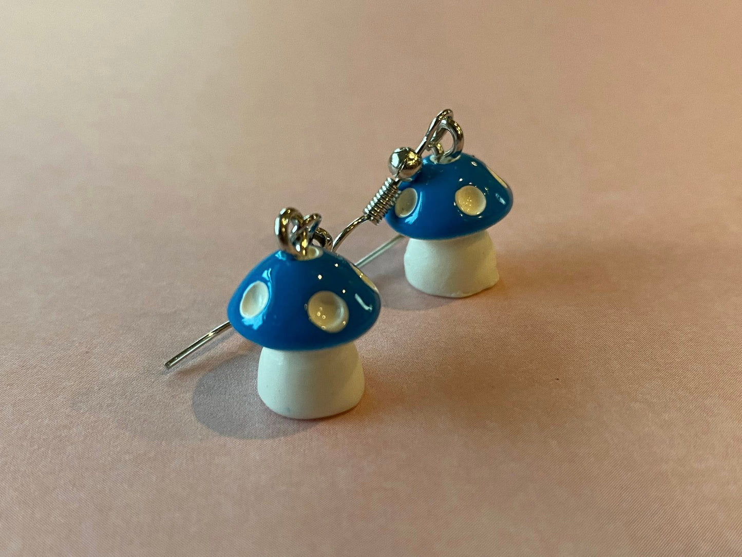 🍄 Whimsical Mushroom Earrings