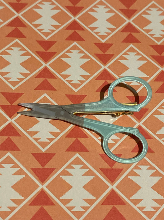 ✂️ Mint Scissor Hair Clip