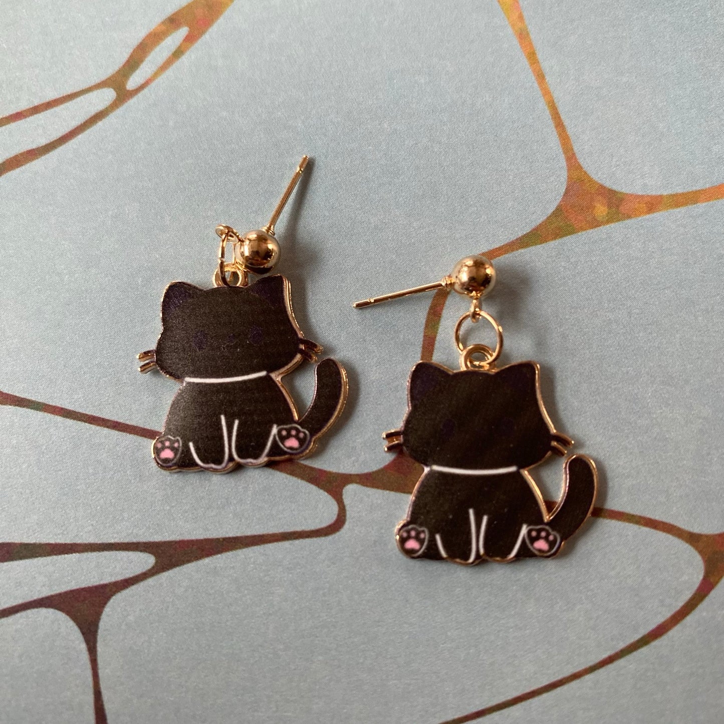 🐈‍⬛✨ Midnight Kitty Earrings
