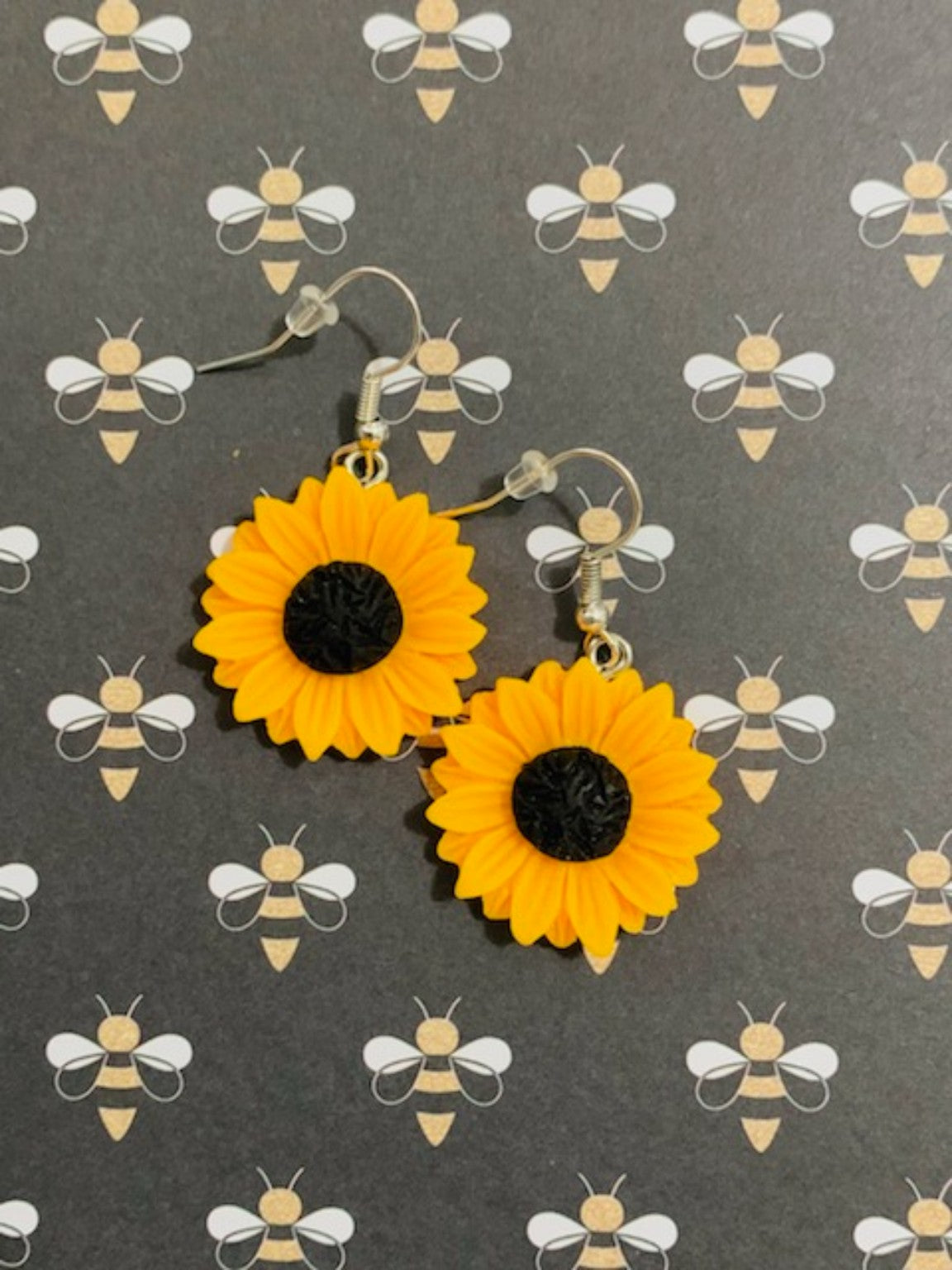 🌻 Sunny Sunflower Earrings ✨