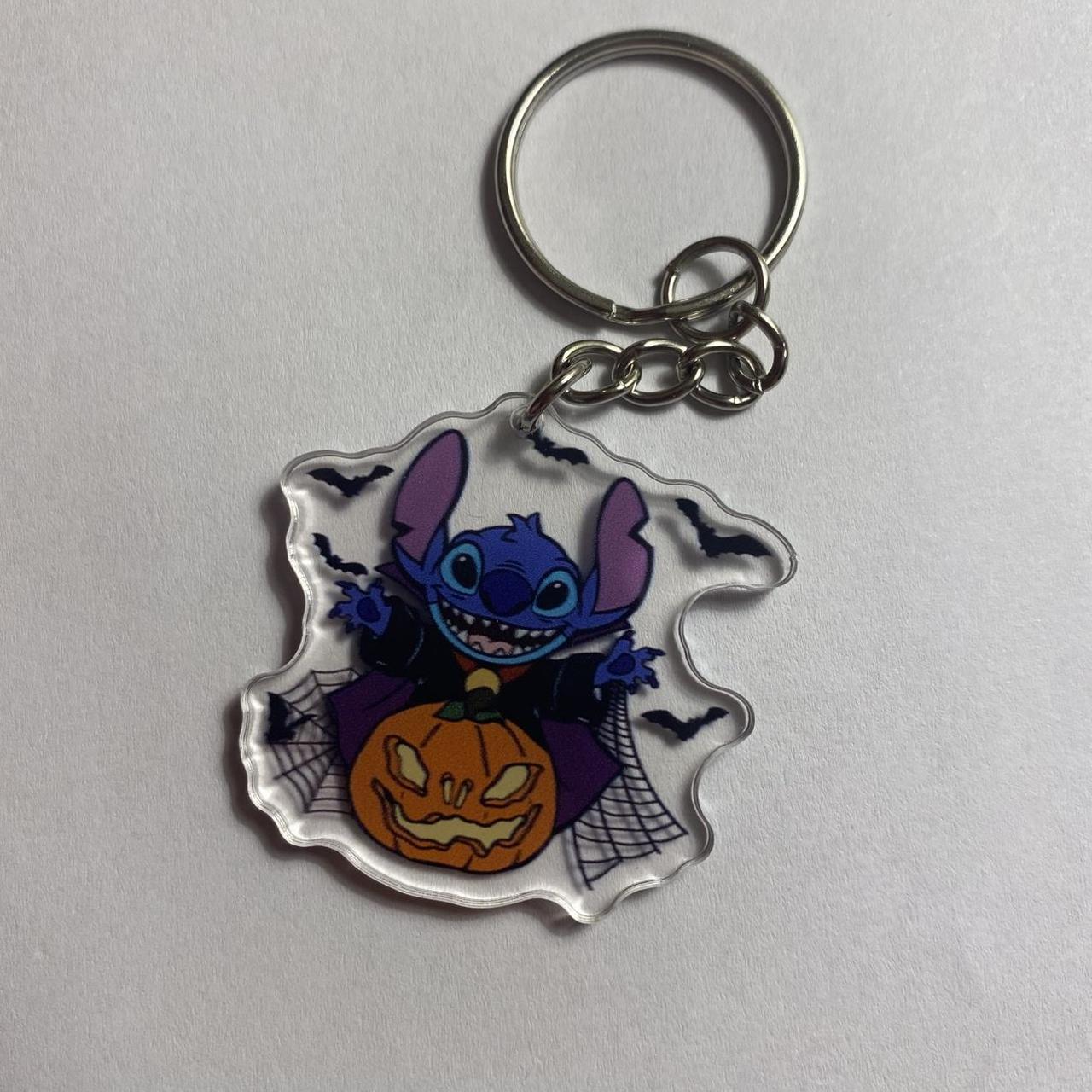 🎃🦇 Vampire Stitch Keychain – “Bite-Sized Mischief”