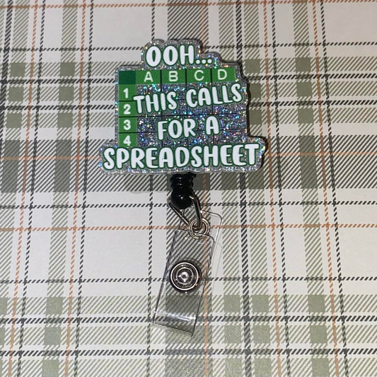 📊 This Calls for a Spreadsheet Badge Reel ✨