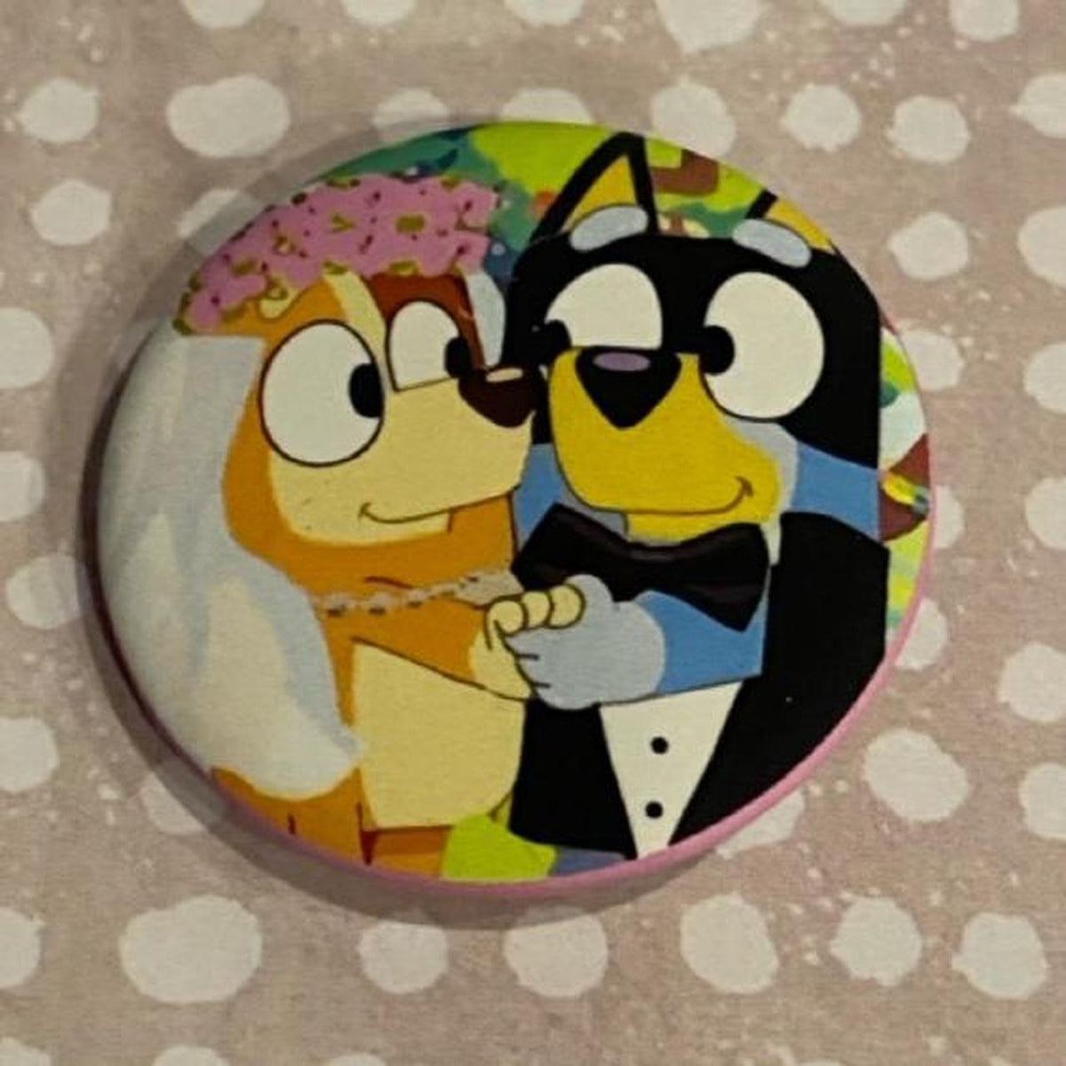 Bluey Ma and Pa Wedding