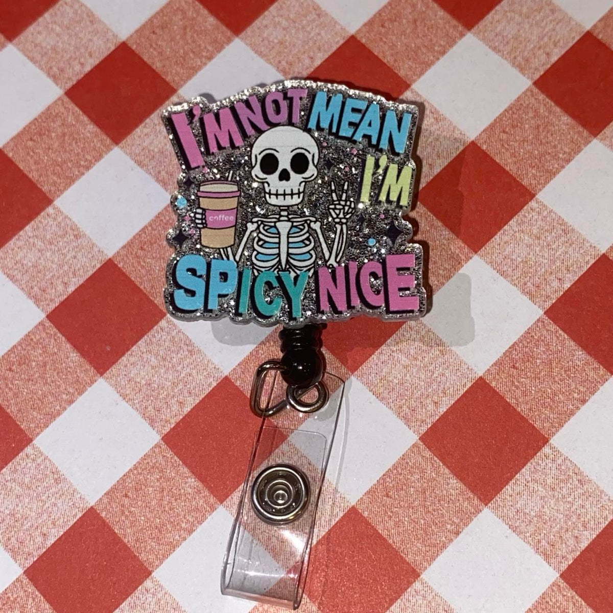 💀 I’m Not Mean, I’m Spicy Nice Badge Reel ☕✨