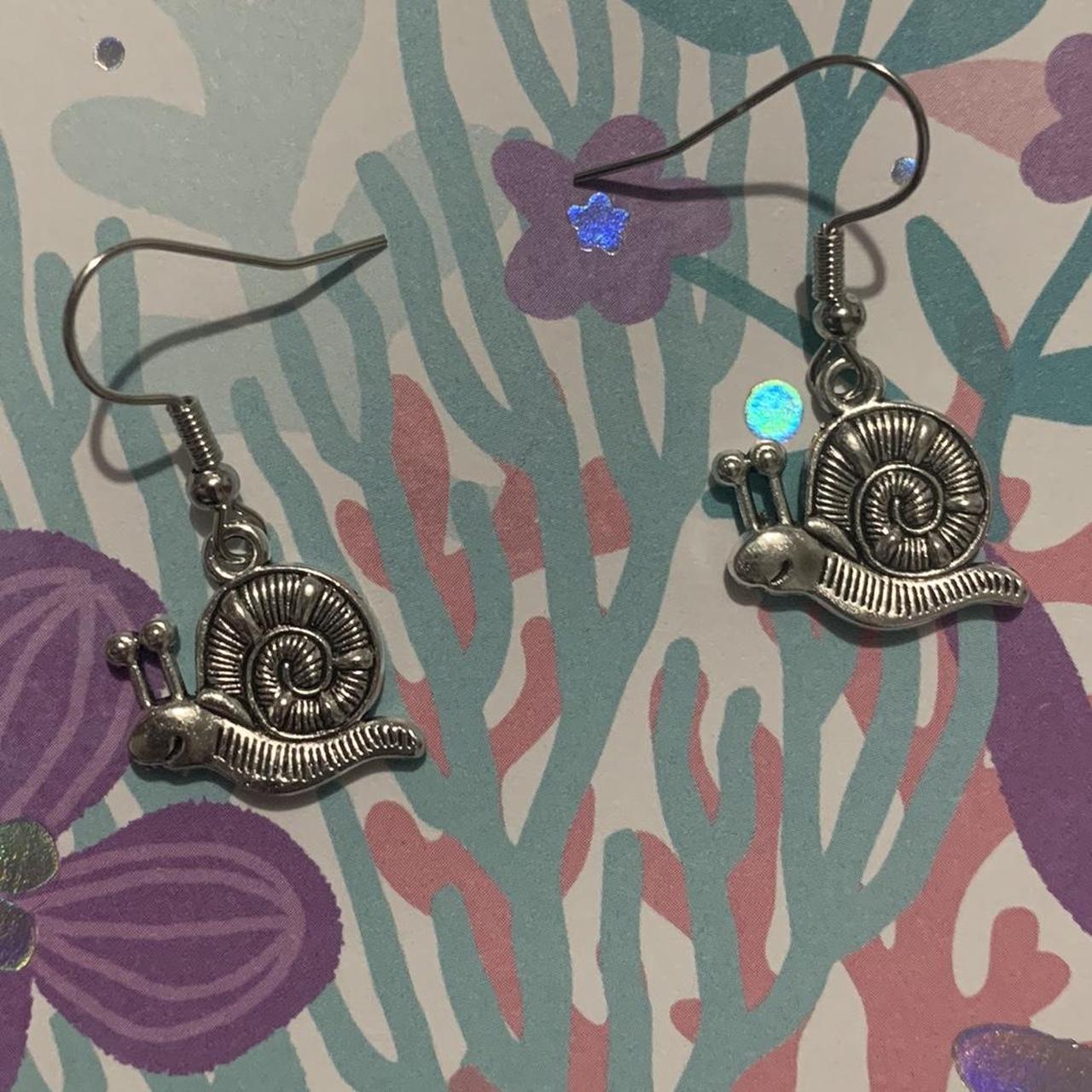 🐌 Snail Earrings ✨