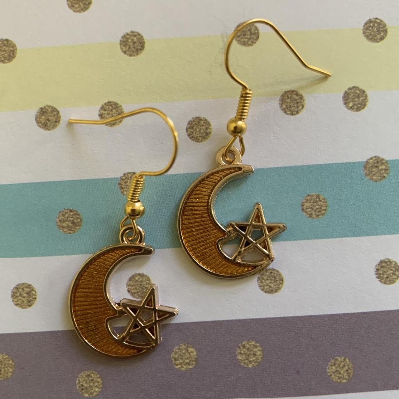 🌙⭐ Celestial Moon Star Earrings ✨