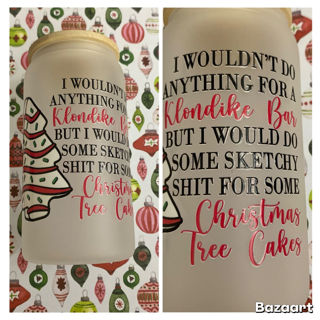 Sketchy for Snacks Tumbler 🎄