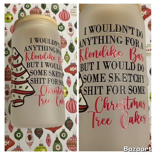 Sketchy for Snacks Tumbler 🎄