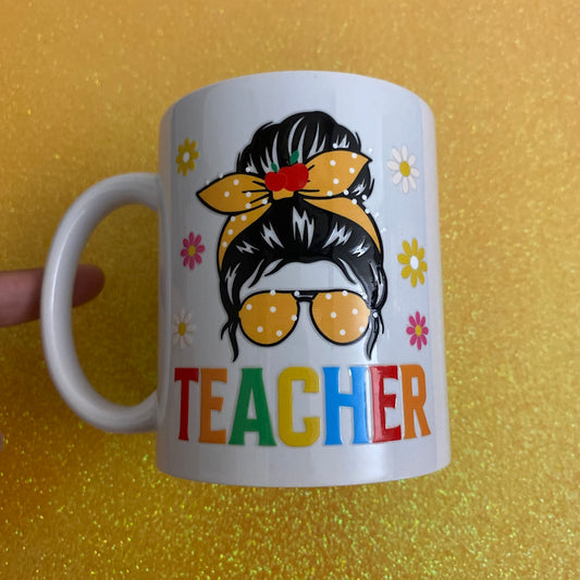 🌼 Groovy Teacher Mug (11oz) 🌼