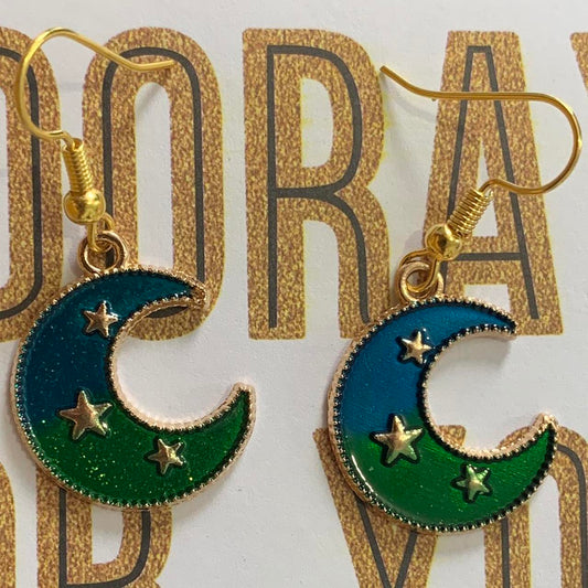 Celestial Glow Moon Earrings🌙✨