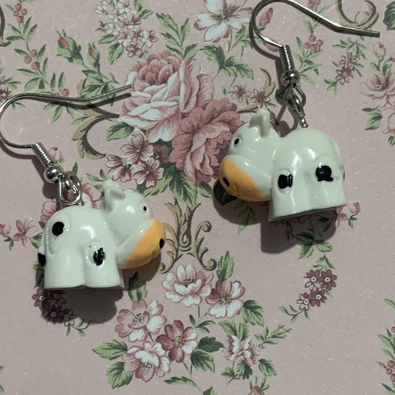 🐮🖤 Mini Moo Earrings