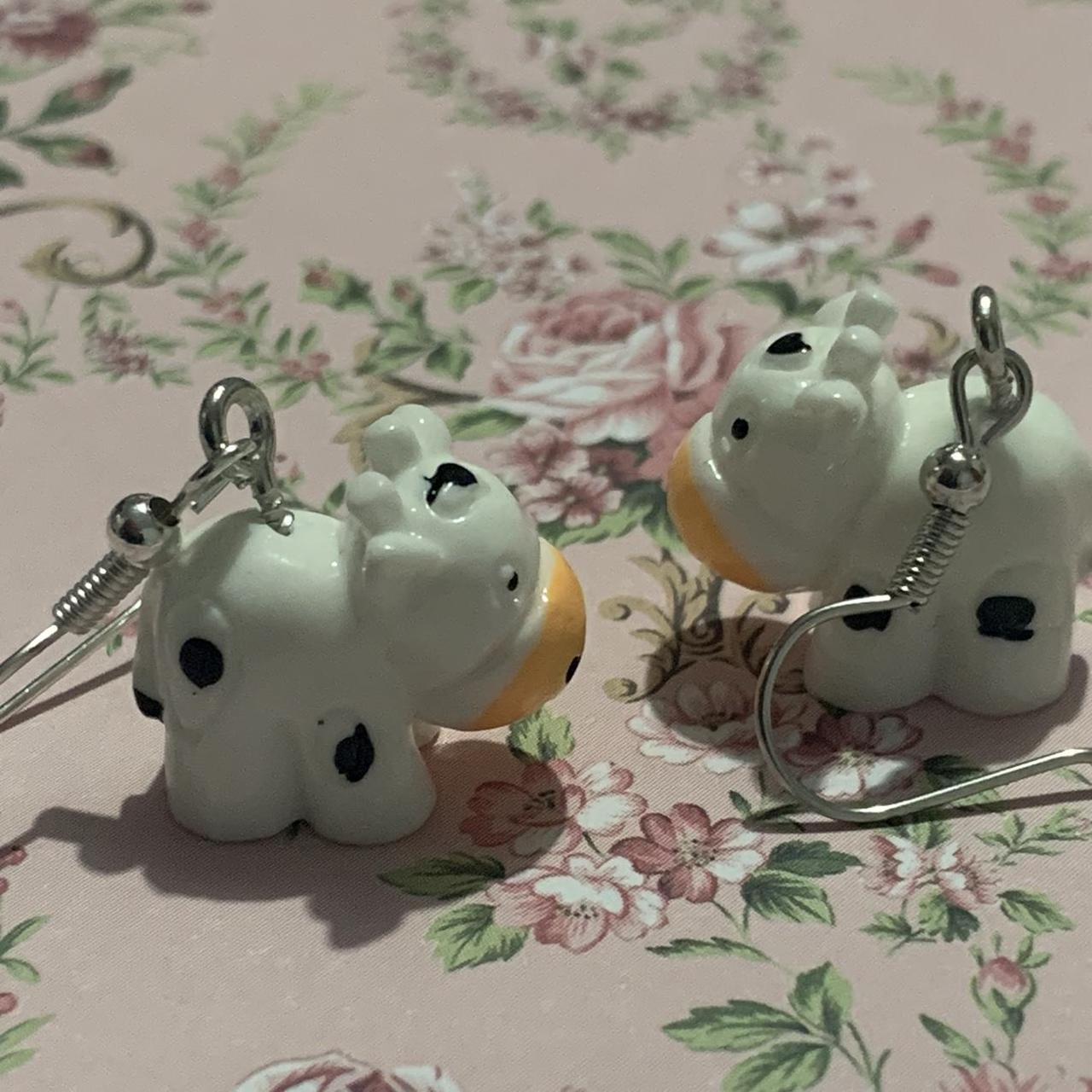 🐮🖤 Mini Moo Earrings