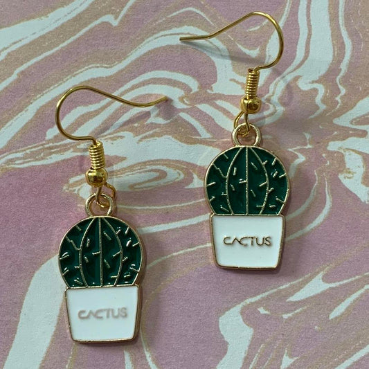 Stay Sharp Cactus Earrings🌵✨