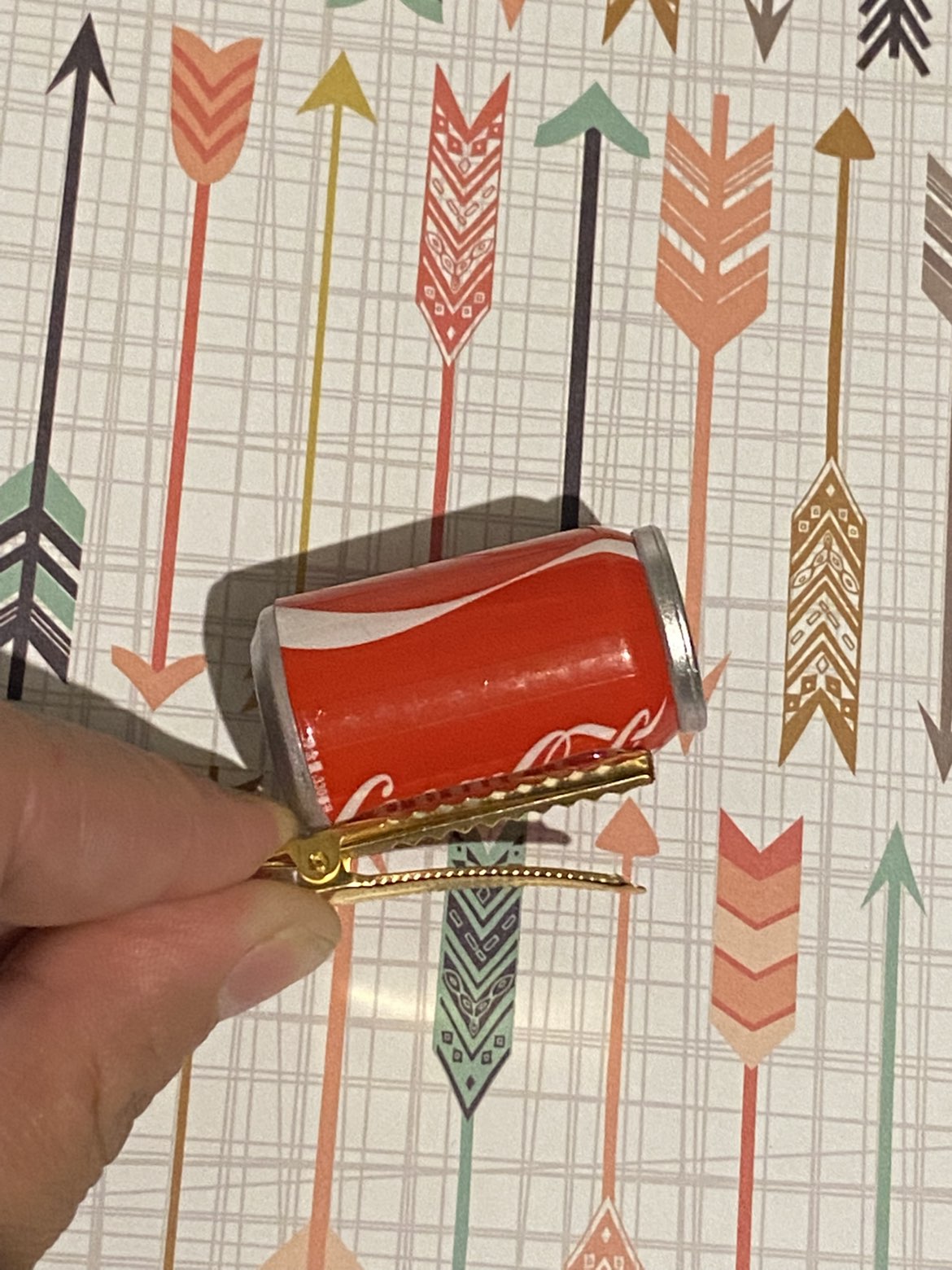 🥤 Coca-Cola Can Hair Clip