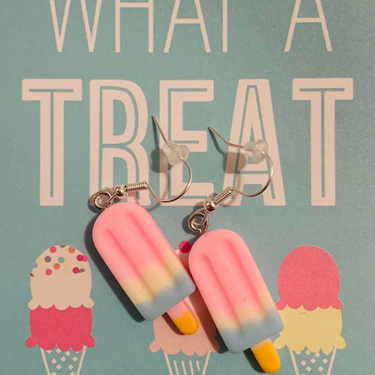 🍭 Sweet Treat Popsicle Earrings 🍦